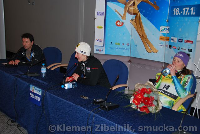 123 Uros Mencinger, Kathrin Zettel, Tina Maze